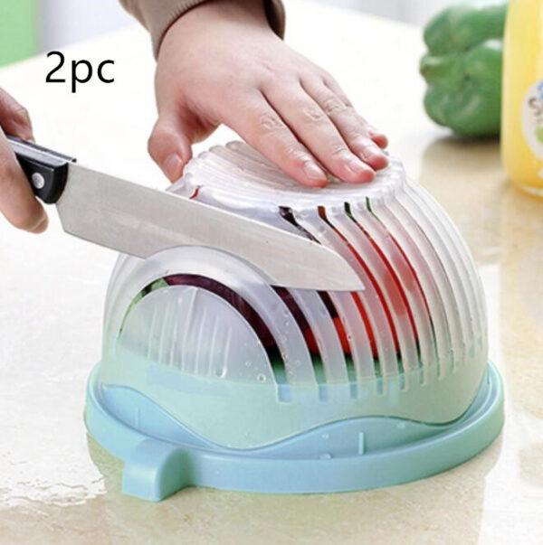 Creative Salad Cutter Fruit and Vegetable Cutter - Image 4