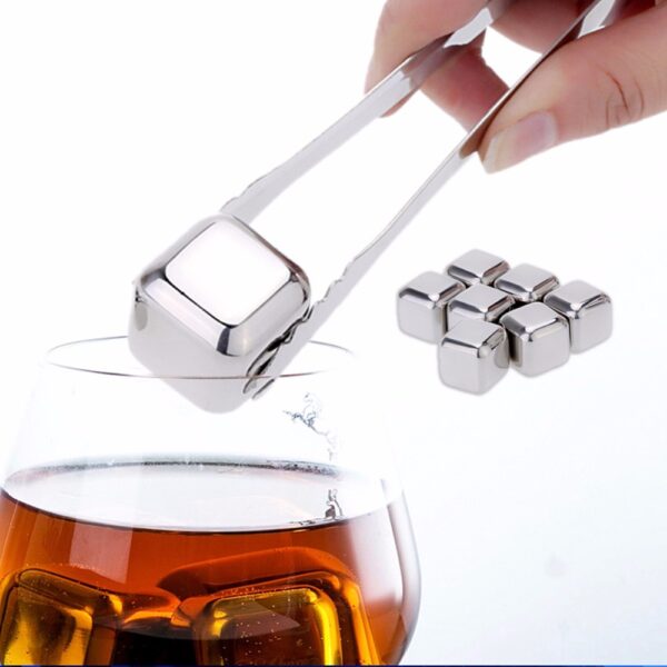 Ice Cubes Set Herbruikbare Chilling Stones Voor Whiskey Cooling Cube Koelen Rots Party Bar Tool - Image 3