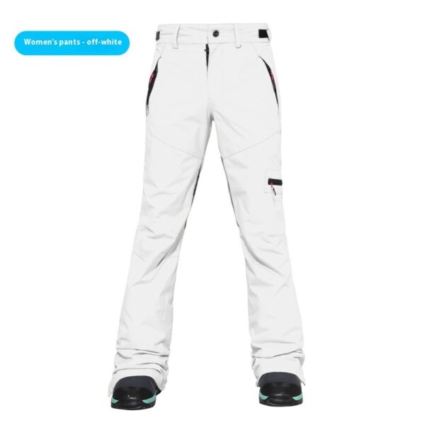 Ski Pants Snow Waterproof Wind Thermal Slim Fit Ski Suit - Image 3