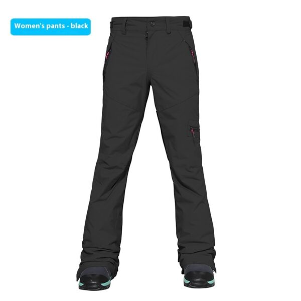 Ski Pants Snow Waterproof Wind Thermal Slim Fit Ski Suit - Image 9