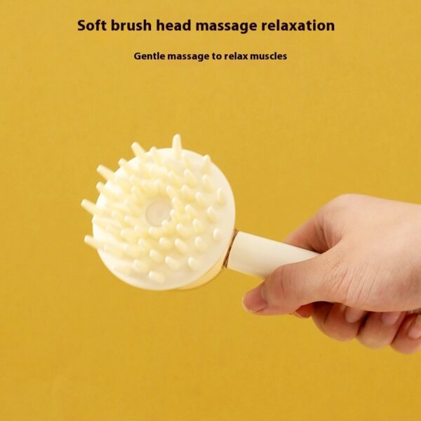 Massage Brush For Pets Silicone Bath Brush - Image 7