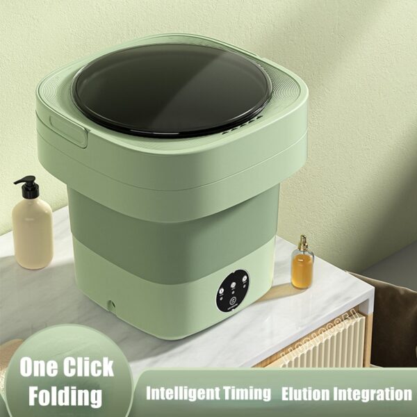 Mini Foldable Washing Machine Portable Mini Socks Underwear Panties Washing Machine Big Capacity 3 Models With Spinning Dry Gadgets - Image 4